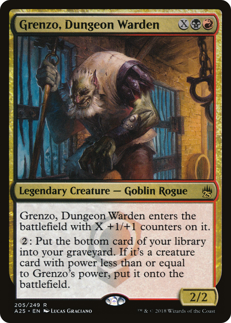 Grenzo, Dungeon Warden - Magic the Gathering card